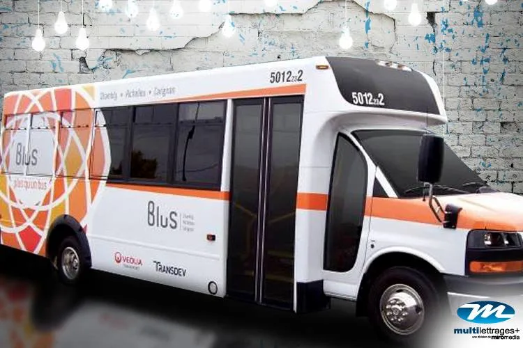 Habillage de minibus
